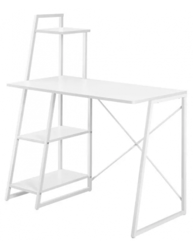 Skrivebord i metal og møbelplade 102...