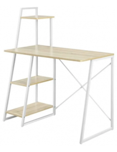 Skrivebord i metal og...