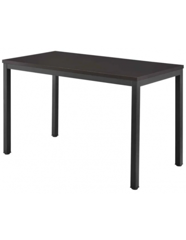 Skrivebord i metal og møbelplade 120...