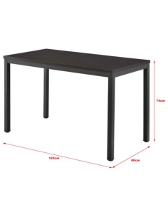 Skrivebord i metal og... 2