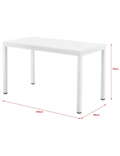 Skrivebord i metal og... 2