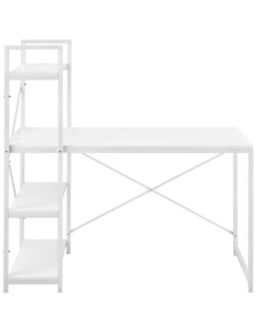 Skrivebord i metal og...