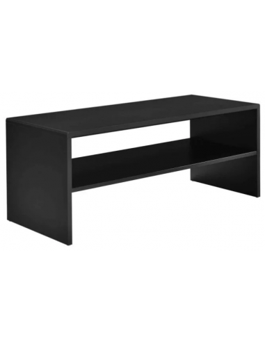 Sofabord i møbelplade 100 x 40 cm - Sort