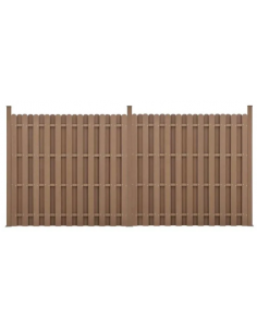 WPC Komposit hegn med pæle... 2