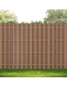 WPC Komposit hegn med pæle...