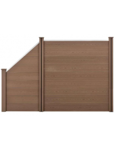 WPC Komposit hegn med pæle... 2