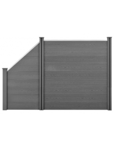 WPC Komposit hegn med pæle... 2