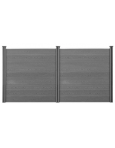 WPC Komposit hegn med pæle... 2