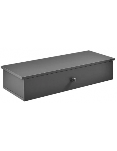 2 x Væghængte sengeborde i møbelplade...