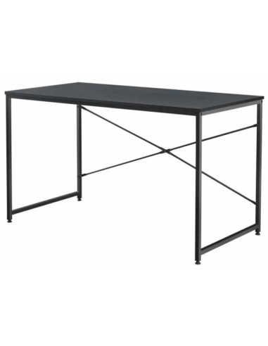 Skrivebord i metal og møbelplade 120...