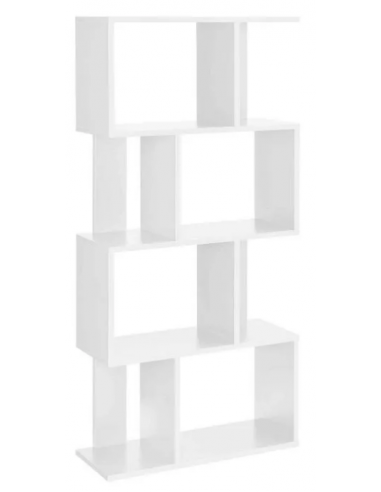 Reol i møbelplade H130 x B60 cm - Hvid