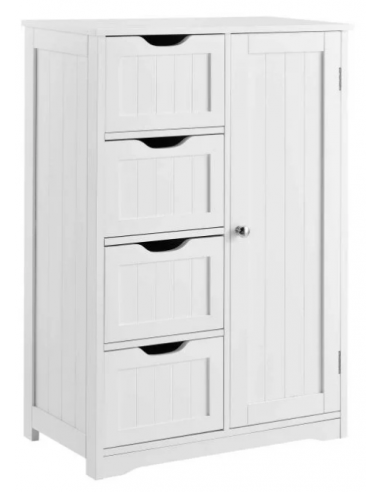 Skab til badeværelset i mdf H81 x B55...