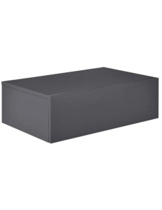 Væghængt sengebord i...