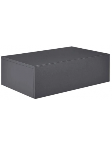 Væghængt sengebord i møbelplade H15 x...