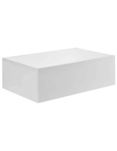 Væghængt sengebord i...