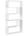 Reol i møbelplade H159 x B80 cm - Hvid