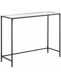Konsolbord i metal og glas...