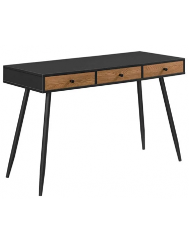 Skrivebord i metal og møbelplade 115...