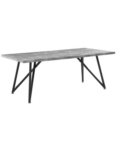 Spisebord i metal og mdf H76 x B200 x...