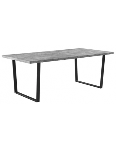 Spisebord i metal og mdf H76 x B200 x...