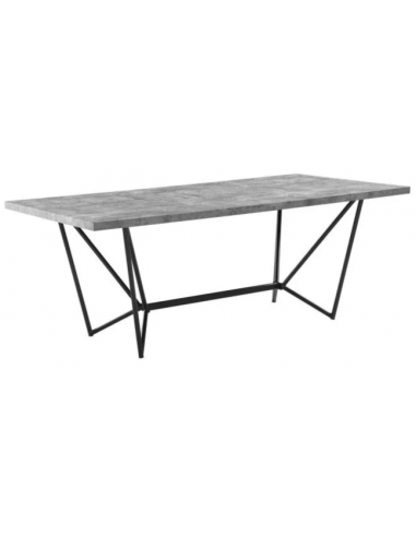 Spisebord i metal og mdf H76 x B200 x...