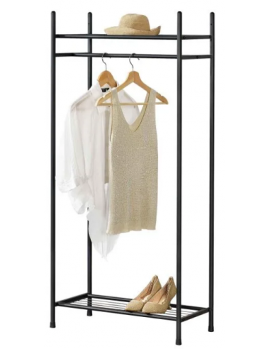Garderobe stativ i metal H130 x B60...