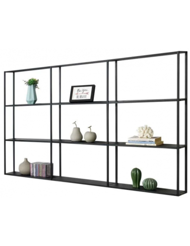 Hyldesystem i metal H110 x B160 cm -...