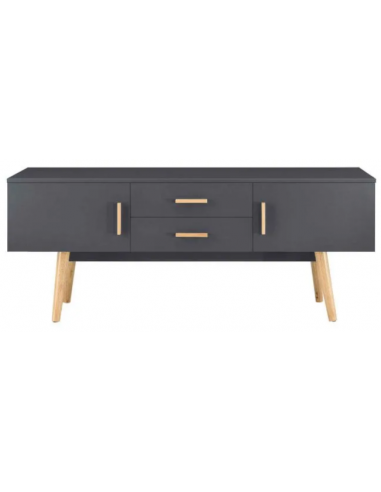 Tvbord i træ og møbelplade H56 x B140...