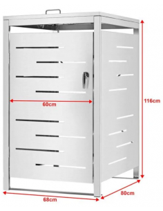 Affaldsskjuler med låg i... 2