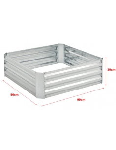 Højbed i galvaniseret stål... 2