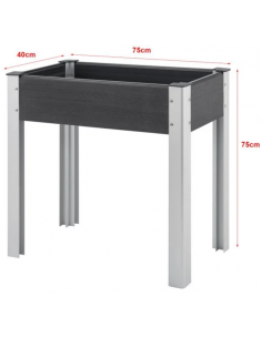 Højbed i aluminium og... 2