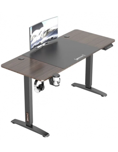 Hæve/Sænke skrivebord i aluminium og...