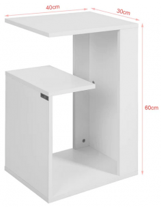 Sengebord i møbelplade H60... 2
