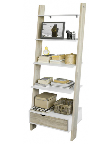 Reol i mdf og møbelplade H176 x B65...