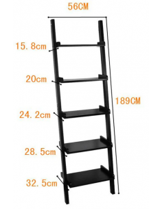 Reol i møbelplade H189 x... 2