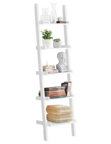 Reol i møbelplade H189 x B56 cm - Hvid