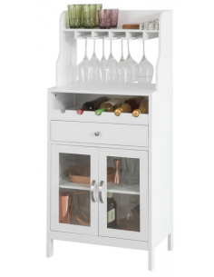 Vinskab i møbelplade H128 x...