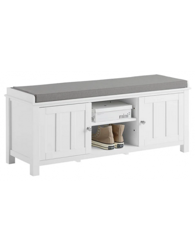 Skobænk i møbelplade og polyester H43...