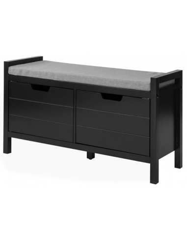 Skobænk i møbelplade og polyester H50...