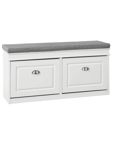 Skobænk i møbelplade og polyester H52...