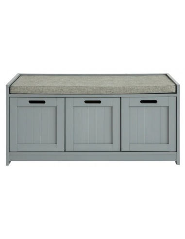 Skobænk i møbelplade og polyester H45...