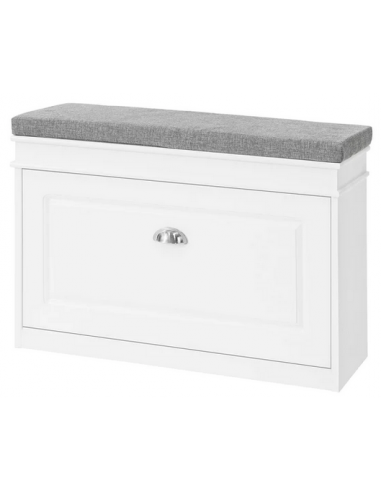 Skobænk i møbelplade og polyester H51...