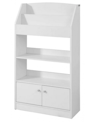 Reol i møbelplade H107 x B60 cm - Hvid