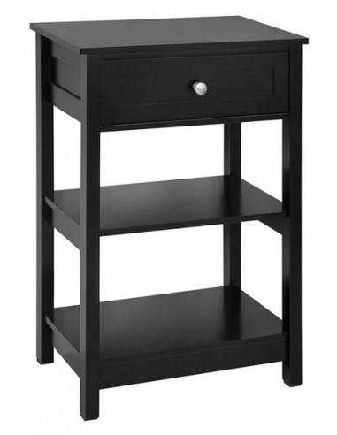 Sengebord i mdf H68 x B45 x D30 cm -...