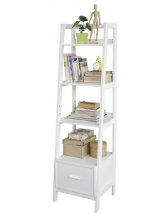 Reol i mdf H160 x B44 cm -...