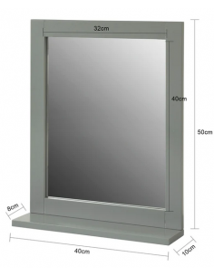 Vægspejl til badeværelset i... 2