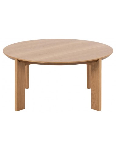 Maxime Sofabord i egetræsfinér Ø90 cm...