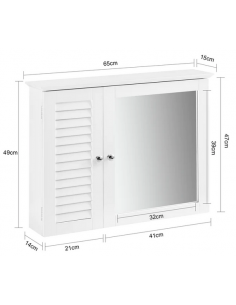 Spejlskab til badeværelset... 2