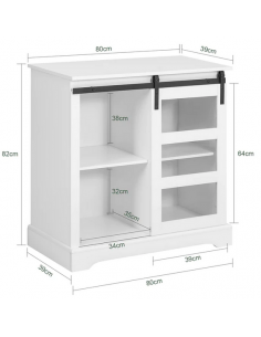 Køkkenskab i mdf og metal... 2