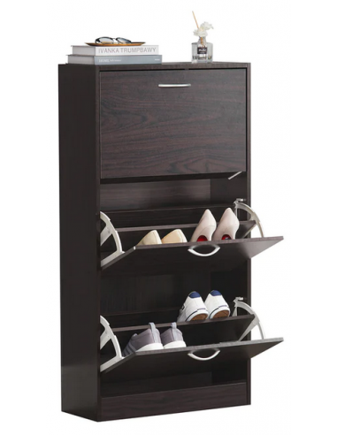 Skoskab i møbelplade H115 x B60 cm -...